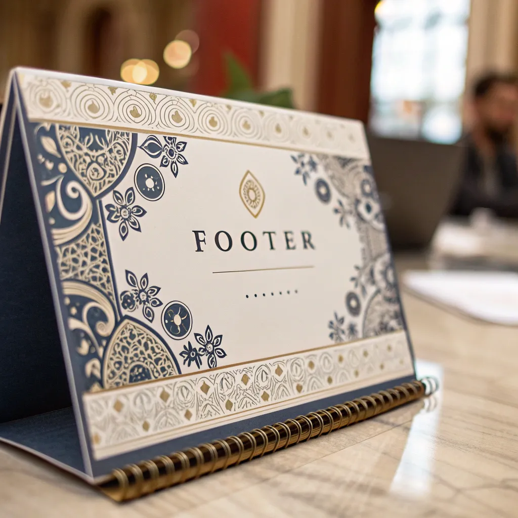 Decorative footer graphic